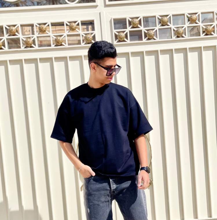 خرید تیشرت بیسیک مشکی | ارسال فوری